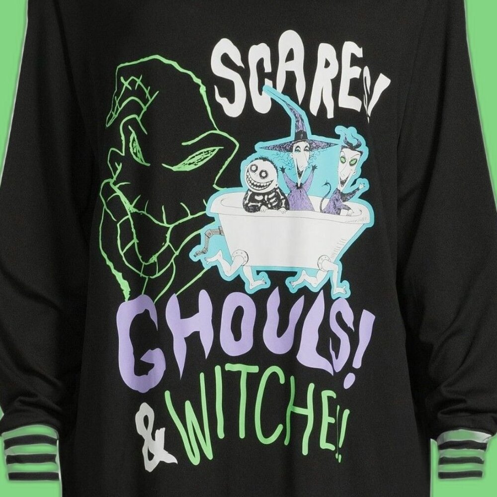 DISNEY Nightmare Before Christmas Women's XS Sleepshirt Socks Set SIZE 0-2 NEW - Picture 4 of 8